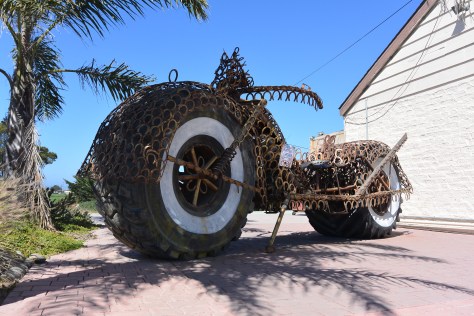 Eine der Galionsfiguren