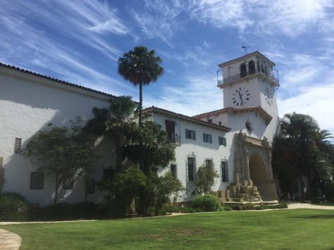 Das Gerichtsgebäude von Santa Barbara